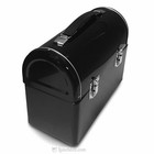 Plain Metal Dome Lunchbox - Black - Made  For Customizing  Gifting    Packaging