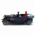 Vintage Wind Up Tin Double Seater Retro Convertible Car  Classic Mechanical Wind