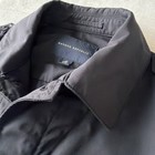 Banana Republic Mens Field Jacket Sz M   Canvas Utility  Lightweight  Black