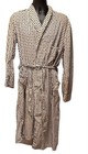 Vtg 60s Mens Sears Print Robe Mcm Cotton Sz M 38 40   read  