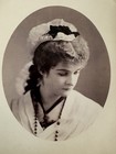 Nina Varian Antique Cabinet Photo By Sarony 19th Century Stage Actress