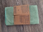 New Norwex Kitchen Towel Sage Green Diamond Textured Microfiber Baclock