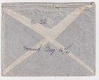 Ww2 Naples Italy South African Army Apo U-mpk 10 Active Service Cover Censored