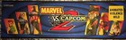 Marvel Vs Capcom 2 Arcade Marquee 26 x8  And Instruction moves Vinyl Sheets