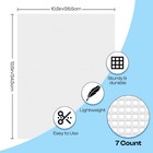 6 Pcs Plastic Mesh Canvas Sheets 7 Count 10 5 X 13 5 Inch