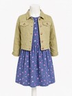 Nanette Lepore Girls    2-piece Sundress   Denim Jacket Set