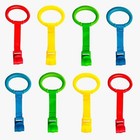 8 Pcs Baby Pull Up Rings  Toddler Walking Exercise Stand Up Rings For Baby