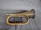 Vtg Copper Brass  Bugle Military Civil War Reenactment