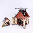 Hocus Pocus Sanderson Sisters Cottage 2316 Pcs Collectible Building Blocks Set