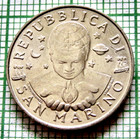 San Marino 2000 50 Lire  Equality - Man Towards The Third Millennium Unc