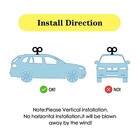 3d Car Wind Up Key  Cute Clockwork Wind Up Key For Back Of Car Roof Black