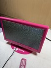 Hello Kitty 19  Lcd Tv Monitor Pink Kt2219 W  Remote Tested  read Description 