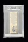 Derek Jeter Signed New York Yankee Full Ticket Psa   Dna Certified