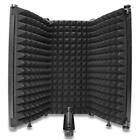 Mic Isolation Shield - Portable Studio Acoustic Sound Shield With Absorbing 
