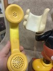 Vintage Standing The Mickey Mouse Phone 70s Rotary Dial Walt Disney Productions