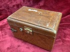 1948 Jewel Trixie Model 801 Ac Dc Am Tube Radio Snake Skin Looking Case Works