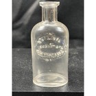 Streeper Apothecary Chestnut Hill Glass Bottle Antique Philadelphia Medicine