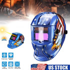 Pro Solar Auto Darkening Welding Helmet Arc Tig Mig Mask Grinding Welder Hood