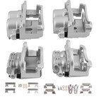 Front And Rear Brake Calipers W  Bracket Set Of 4 For Chevy Avalanche Tahoe Gmc