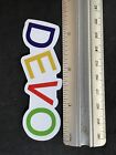 Devo Sticker Logo Iconic 80s New Wave Rock Band Oh For Laptop Etc New  Whip It 