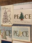 Christmas Greeting Cards W envelopes - Peace On Earth Theme - Lot Of 26