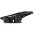 Right Headlight Assembly Elantra 2014-2016 H7 H11 Py21 Black Housing Clear Lens