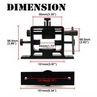 1pc black Pistol Slides Rear Sight Pusher Tool For Glock 1911 Sig Handgun