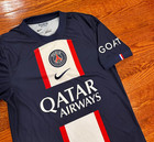 Nike Paris Saint Germain Psg 22 23 Home Soccer Jersey Kit Mens Small Goat Qatar