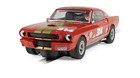 Shelby Gt350h Red And Gold 1 32 Scale Scalextric C4658