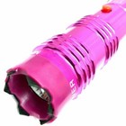 2 Pc Military Metal Stun Gun 16 Million Volt Rechargeable Led Flashlight New Set