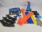 Hot Wheels Race Case   Track Set Toy Carrying Case  Plus Random Extras