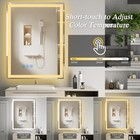 Led Bathroom Mirror  Makeup Mirror With Lights  Wall Mounted Vanity Mirror
