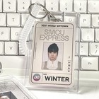 Acrylic Photocard Holder Idol Card Holder Transparent Photo Sleeves Id Bus C-yg