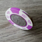  1 Las Vegas Fremont Coin Inlay Casino Chip