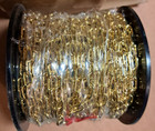 Campbell 710717 Brass-plated  7 Trade Clock Chain 82 Feet  Great Price 