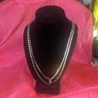 Vintage Silver Tone Box Chain Necklace     Approx  18 Inch Classic Chain   