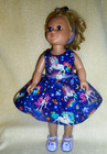 18  Doll Clothes Fits American Girl-pretty Unicorn Dress  Shoes  Headband bow