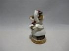 Wee Forest Folk Miss Noel Iridescent White Coat - Retired - Wff Box