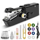 Handheld Mini Sewing Machine Stitch Electric Compact Tool W  Accessories Kit