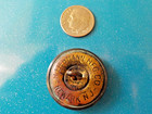Vintage Antique Historical Army Button Is Likely Copper Over Brass   Loop Shank
