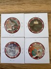 Hard Rock Hotel   Casino Las Vegas  5 Casino Chips     Lot Of 4