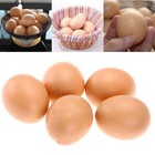 20  fake Dummy Eggs Hen Chicken Joke Prank Plastic Egg Easter Decor Kids Painting