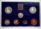 1982 Great Britain   Northern Ireland Seven Coin Proof Coin Set In Ogp