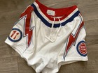 Bob Mcadoo Detroit Pistons Game Worn Shorts Jersey Used 80   s Nba Sand Knit Rare