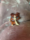 Littlest Pet Shop Lps  1542 Brown Great Dane Dog Figure 2 Inch Toy Gift New