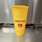 Jack In The Box The Simpsons Treehouse Of Horror 2026 Yellow  Cup