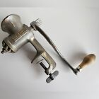 Vintage Universal  1 Manual Hand Crank Meat Grinder Made In Usa Cast Iron