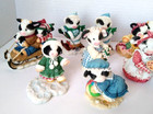 Enesco Mary s Moo Moos Cow Figurines Fall Winter Spring Summer Lot Of 15