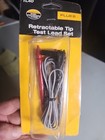 Fluke Tl40 Retractable Tip Test Lead Set Red And Black New Never Used