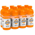 Gatorade Thirst  Quencher Zero  Sugar Sports  Drink Orange 20oz Bottles - 8 Pack